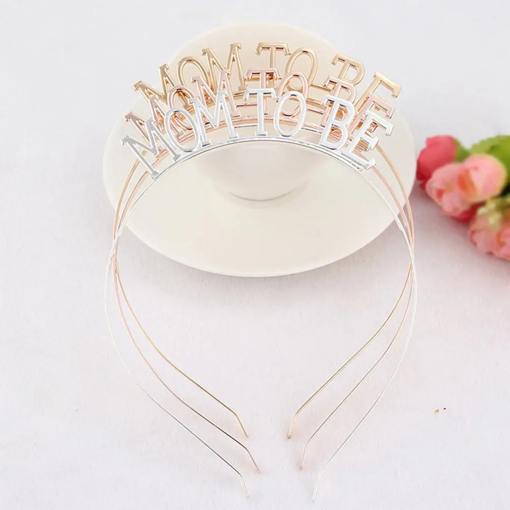 2Pcs Hair Hoop Mom to Be Headband Elegant Alloy Wedding Party Costume Supplies Silver Lightweight Non-Fading Comfortable Adult
2Pcs Hair Hoop Mom to Be Headband Elegant Alloy Wedding Party Costume Supplies Silver Lightweight Non-Fading Comfortable Adult