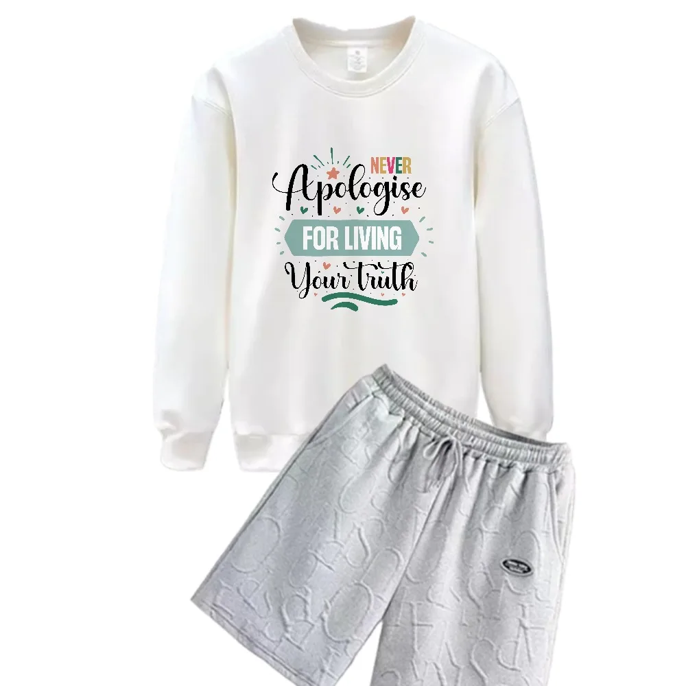 2025 Fashion Sports T-shirt+Shorts suits Men's Spring And Autumn Casual Daily Set Versatile Stylish Design Perfect for Any suits
2025 Fashion Sports T-shirt+Shorts suits Men's Spring And Autumn Casual Daily Set Versatile Stylish Design Perfect for Any suits