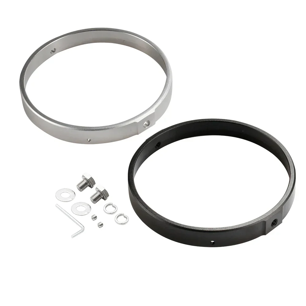 Motorcycle Headlight Trim Ring Headlamp Trim Protective Ring Decoration Cover Universal Fit for 7" Round Headlight Housing
Motorcycle Headlight Trim Ring Headlamp Trim Protective Ring Decoration Cover Universal Fit for 7" Round Headlight Housing