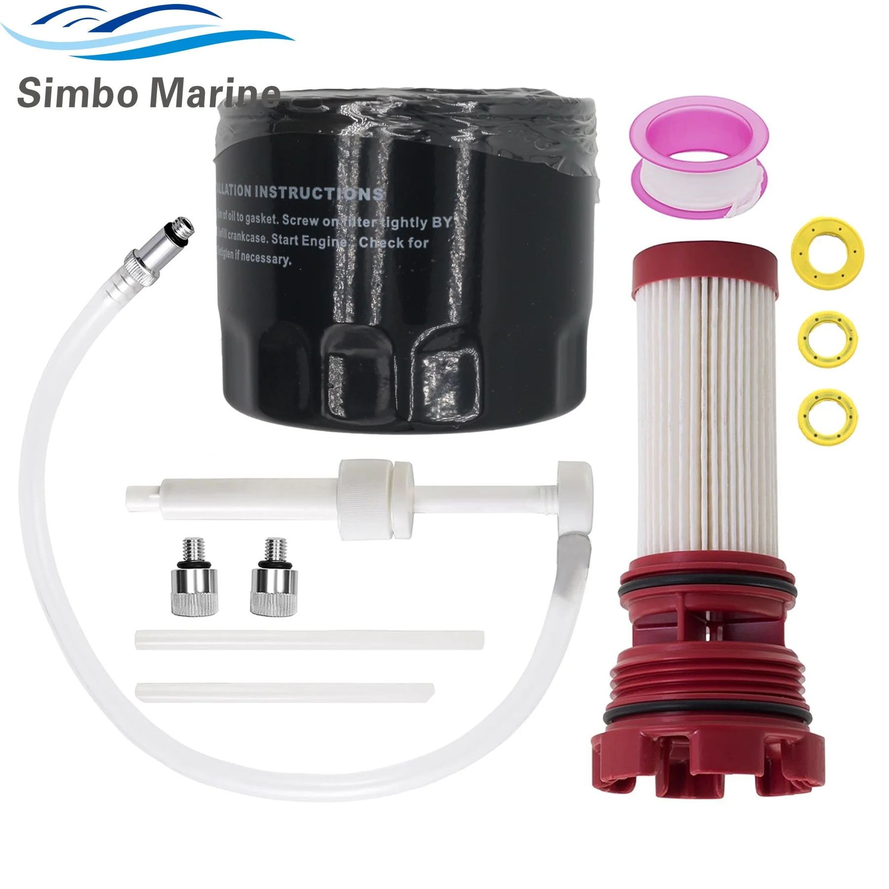 8M0097858 Outboard 100 Hour Maintenance Kit Fits for Mercury Verado 200-300 HP Boat Motors Premium Quality 35-877761Q01 884380T
8M0097858 Outboard 100 Hour Maintenance Kit Fits for Mercury Verado 200-300 HP Boat Motors Premium Quality 35-877761Q01 884380T