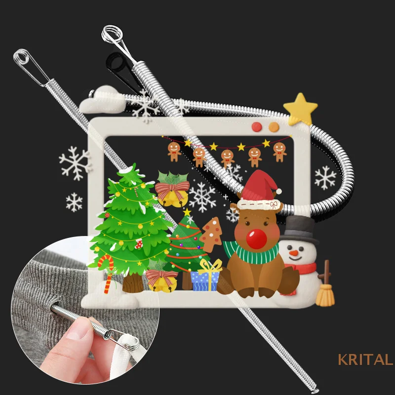 Гибкая пружинная нить для шнурка, зажим для брюк, толстовки, эластичная лента, кружевной шнур, гибкая нить для шнурка, сделай сам
Гибкая пружинная нить для шнурка, зажим для брюк, толстовки, эластичная лента, кружевной шнур, гибкая нить для шнурка, сделай сам