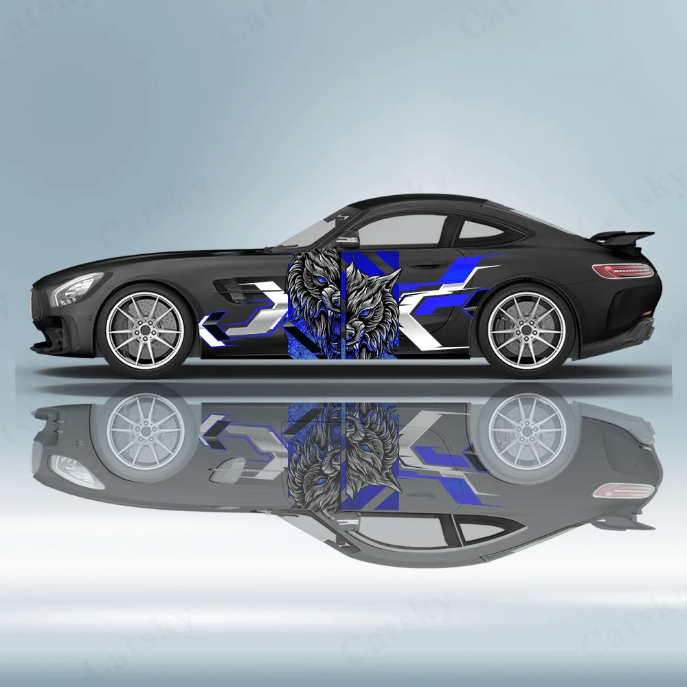 Cut-out Wolf Head Sticker Full-body Floral Decoration Covering Scratches Protect Car Sticker Waterproof Car Vinyl Wraps
Cut-out Wolf Head Sticker Full-body Floral Decoration Covering Scratches Protect Car Sticker Waterproof Car Vinyl Wraps