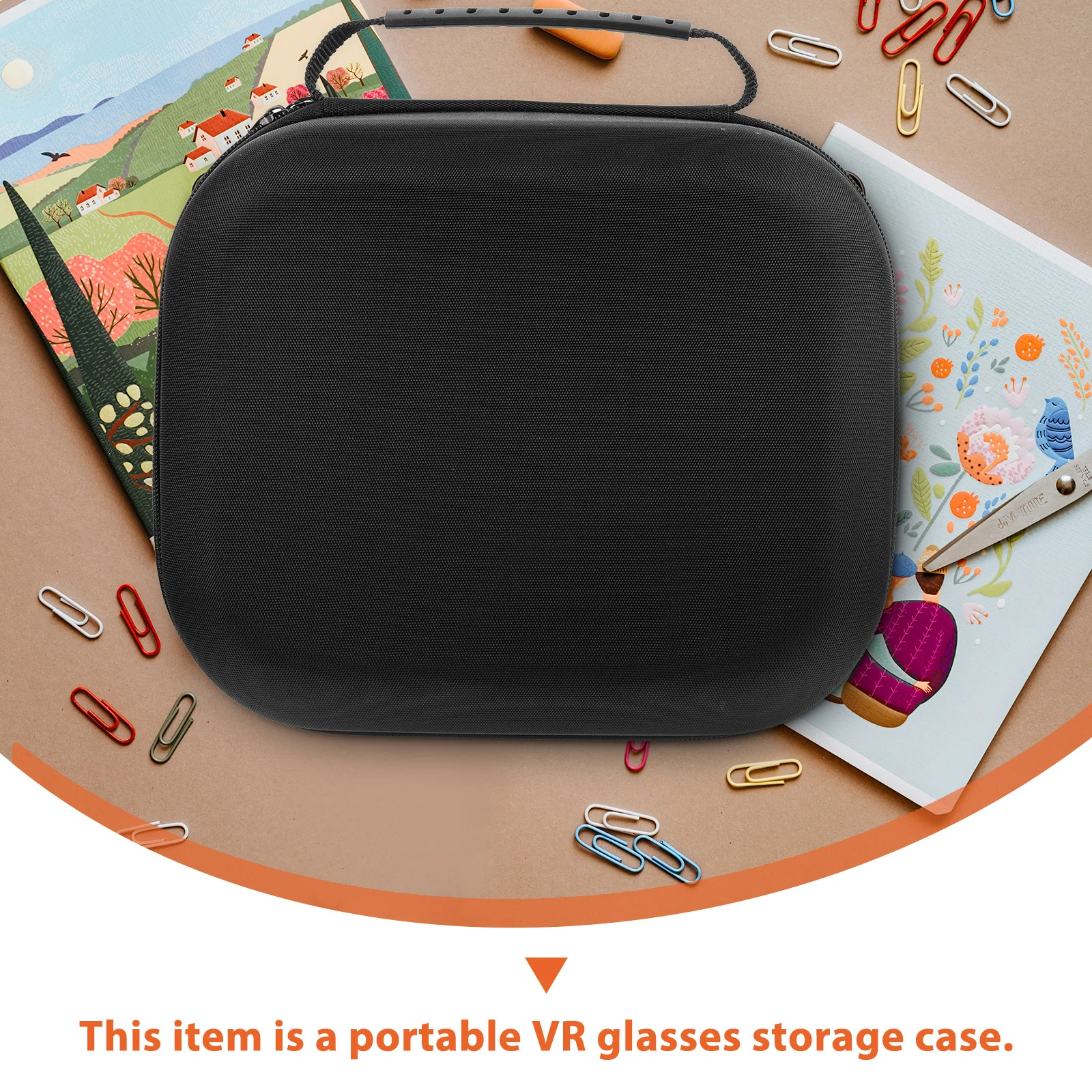 Vr Glasses Storage Case Portable Eva Protector Travel Carrying Bag for Virtual Reality Headset Compact Lightweight Design
Vr Glasses Storage Case Portable Eva Protector Travel Carrying Bag for Virtual Reality Headset Compact Lightweight Design