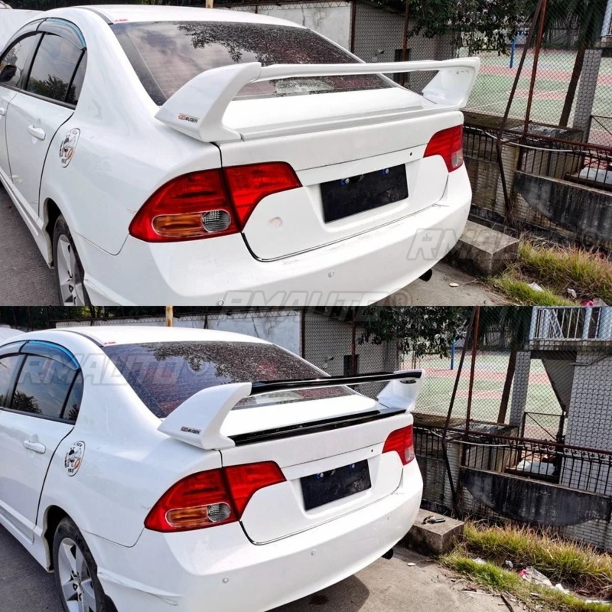 For Honda Civic 8th Gen Car Rear Trunk Spoiler Wing Modification Part Rear Trunk Spoiler Wing Car Accessories Exterior Part
For Honda Civic 8th Gen Car Rear Trunk Spoiler Wing Modification Part Rear Trunk Spoiler Wing Car Accessories Exterior Part