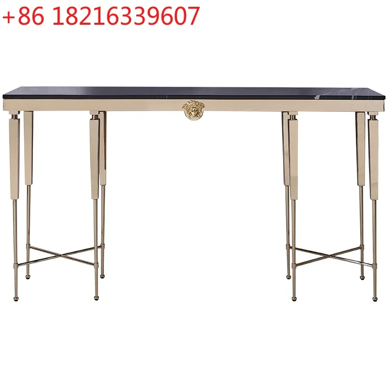 YAO Marble Gold Stainless Steel Curio Cabinet Console Hall Hong Kong Style Light Luxury
YAO Marble Gold Stainless Steel Curio Cabinet Console Hall Hong Kong Style Light Luxury