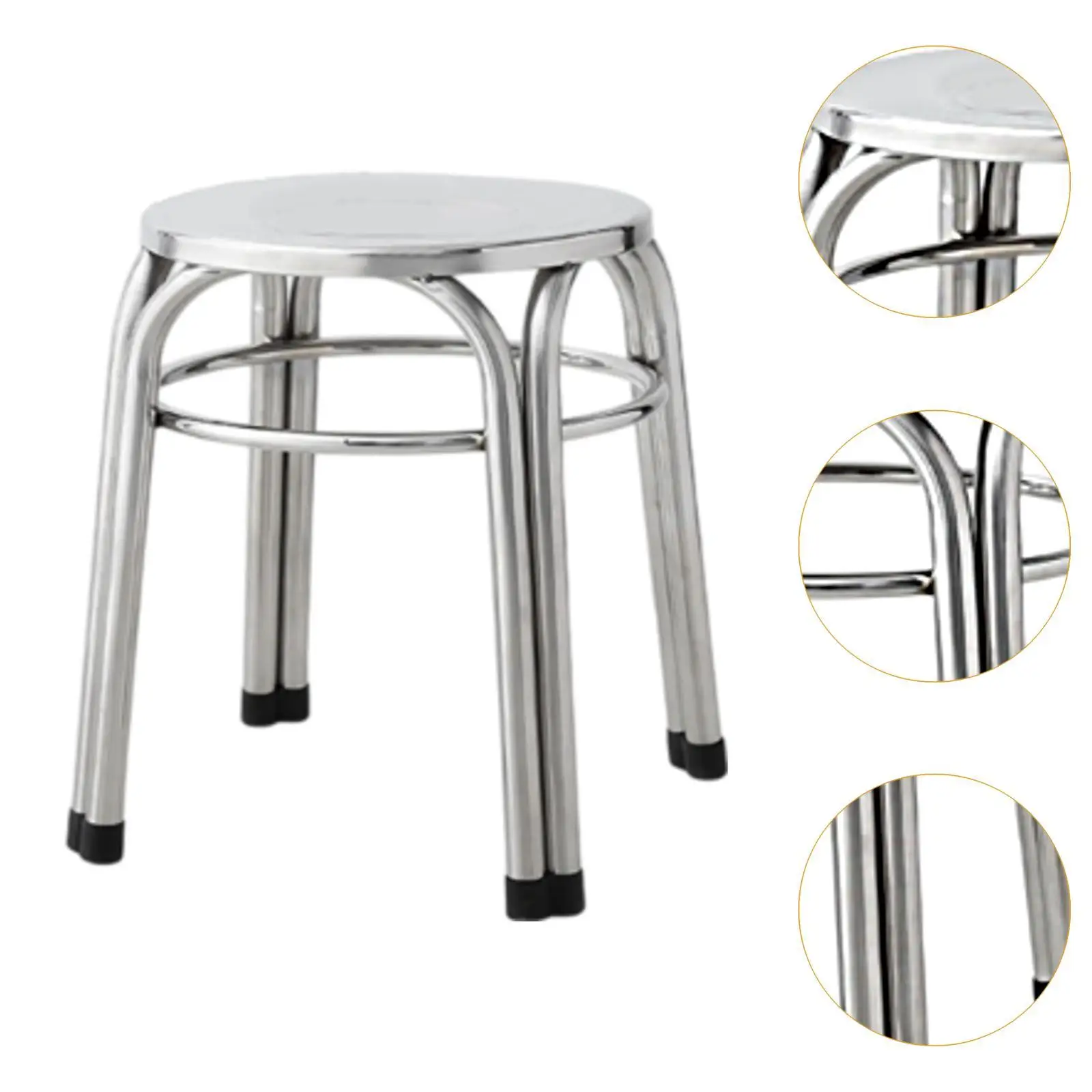 Stackable Stool Durable Metal Bar Stool High Load Bearing Backless Dining Chair for Food Service or Kitchen Island
Stackable Stool Durable Metal Bar Stool High Load Bearing Backless Dining Chair for Food Service or Kitchen Island