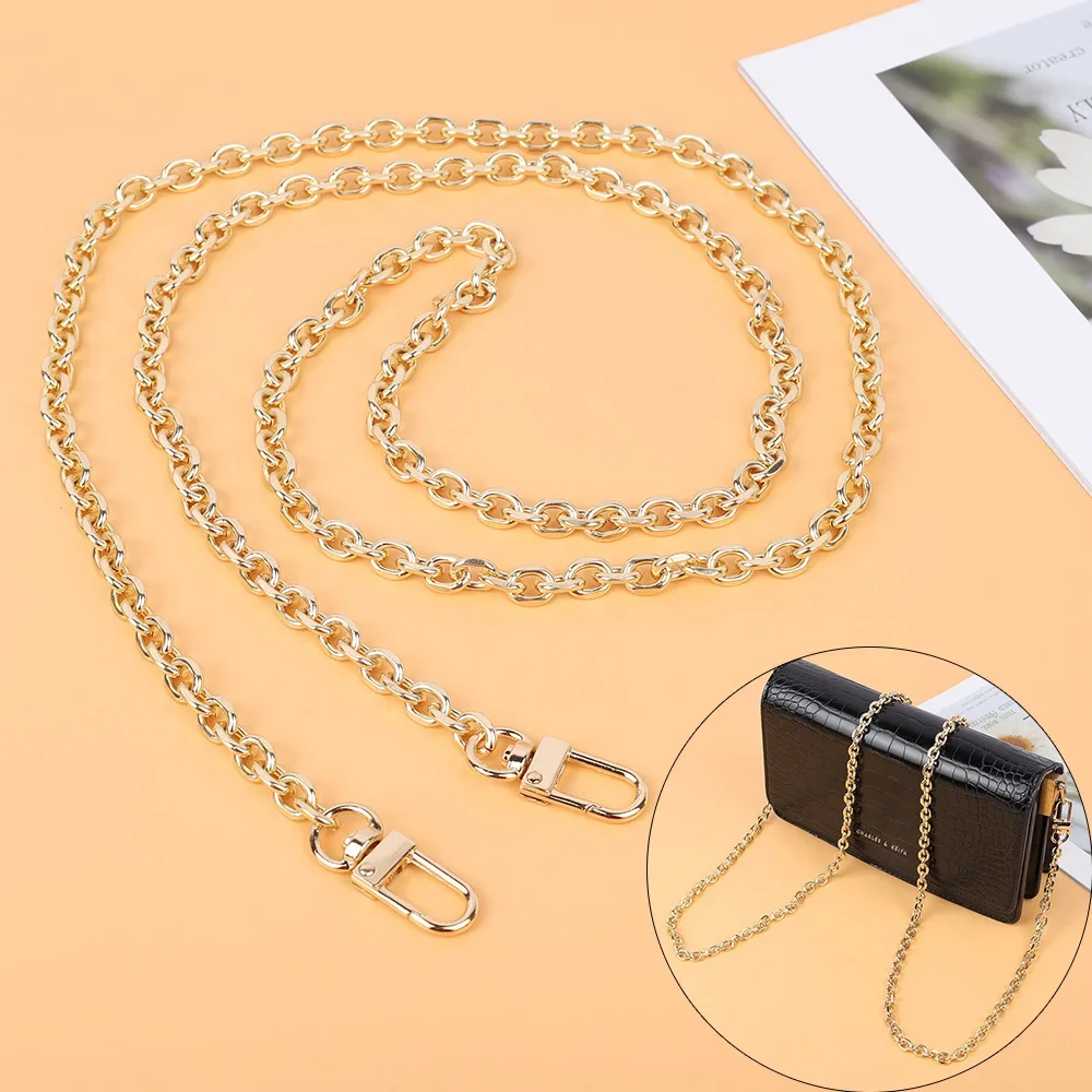 120cm Metal Purse Chain Strap Crossbody Bag Replacement Straps for Wallet Shoulder Handbag Belt DIY Bags Handmade Accessories
120cm Metal Purse Chain Strap Crossbody Bag Replacement Straps for Wallet Shoulder Handbag Belt DIY Bags Handmade Accessories