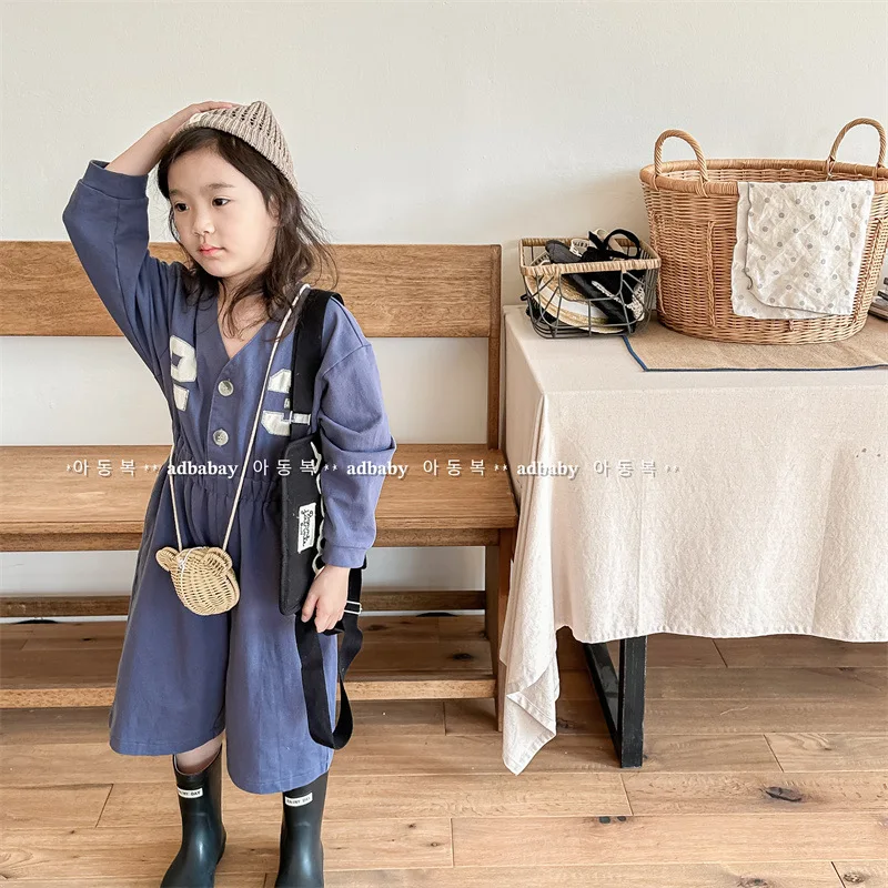 Kids Toddler Casual Pants 2025 Autumn New Children Long Sleeve Jumpsuit Cotton Baby Boy Girls Fashion Letter Print Trousers
Kids Toddler Casual Pants 2025 Autumn New Children Long Sleeve Jumpsuit Cotton Baby Boy Girls Fashion Letter Print Trousers