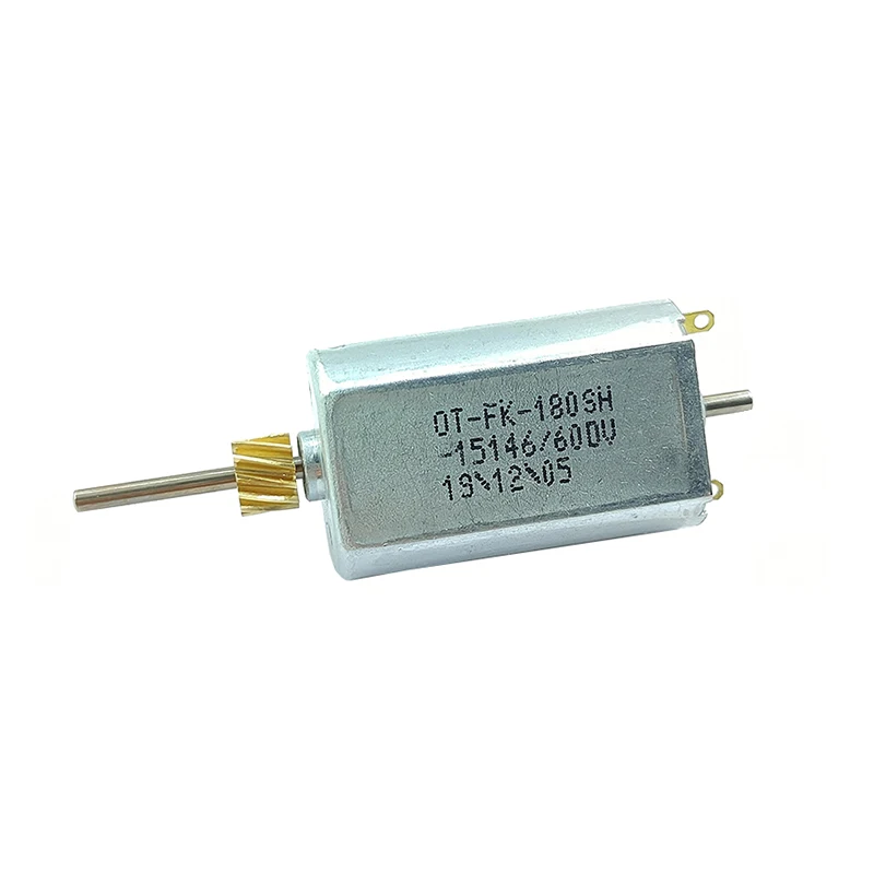 FK-180SH-15146 Mini 180 Dual Shaft Motor DC 6V-12V 13600RPM High Speed Strong Magnetic Carbon Brush Motor DIY Hobby Toy Model
FK-180SH-15146 Mini 180 Dual Shaft Motor DC 6V-12V 13600RPM High Speed Strong Magnetic Carbon Brush Motor DIY Hobby Toy Model