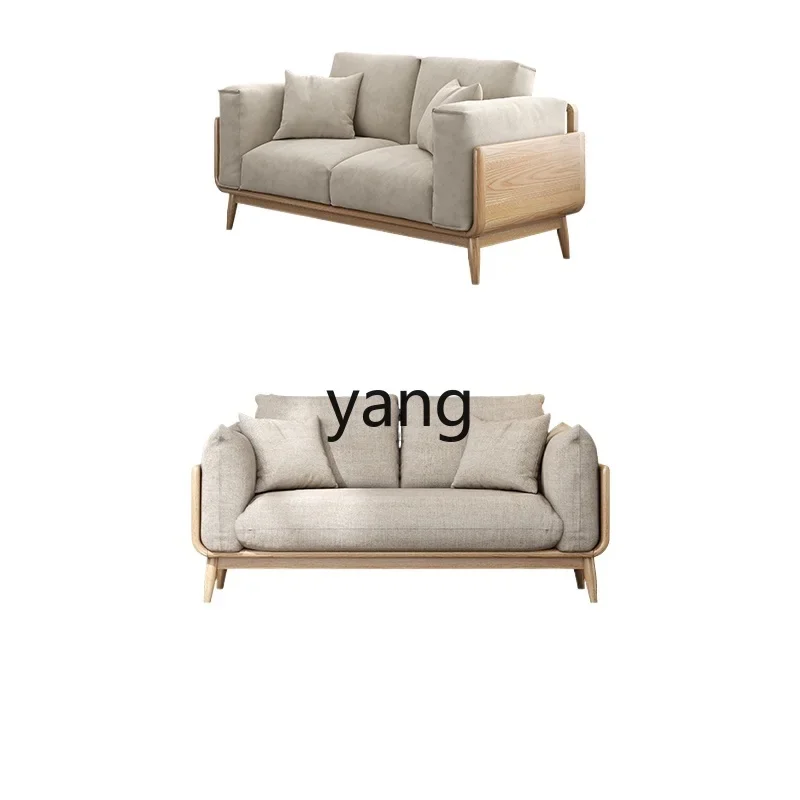 LTT Nordic solid wood fabric sofa living room cream style Japanese ash sofa simple
LTT Nordic solid wood fabric sofa living room cream style Japanese ash sofa simple