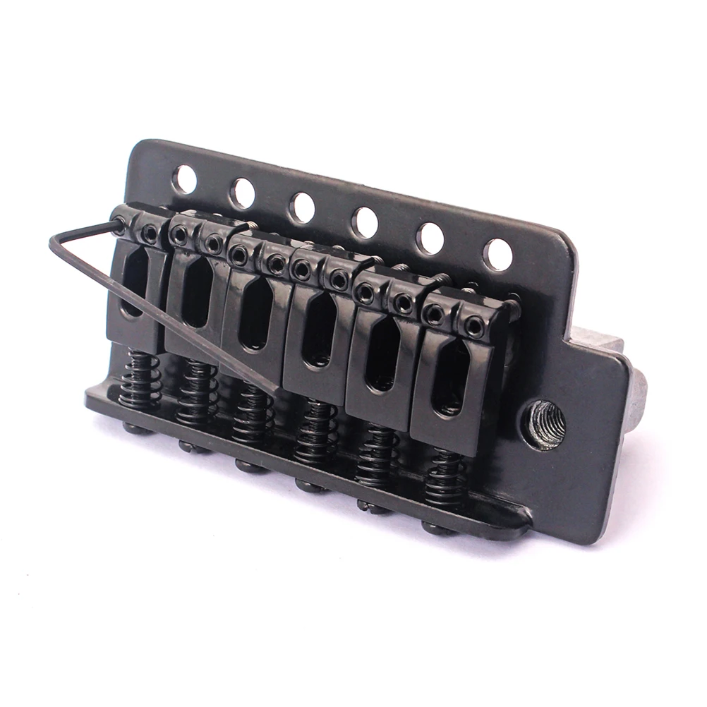 GA203 Right Handed 6 String Flat ST Saddle Single Tremolo Bridge System for Electric Guitar Accessories Parts Screw-in Arm (Blac
GA203 Right Handed 6 String Flat ST Saddle Single Tremolo Bridge System for Electric Guitar Accessories Parts Screw-in Arm (Blac