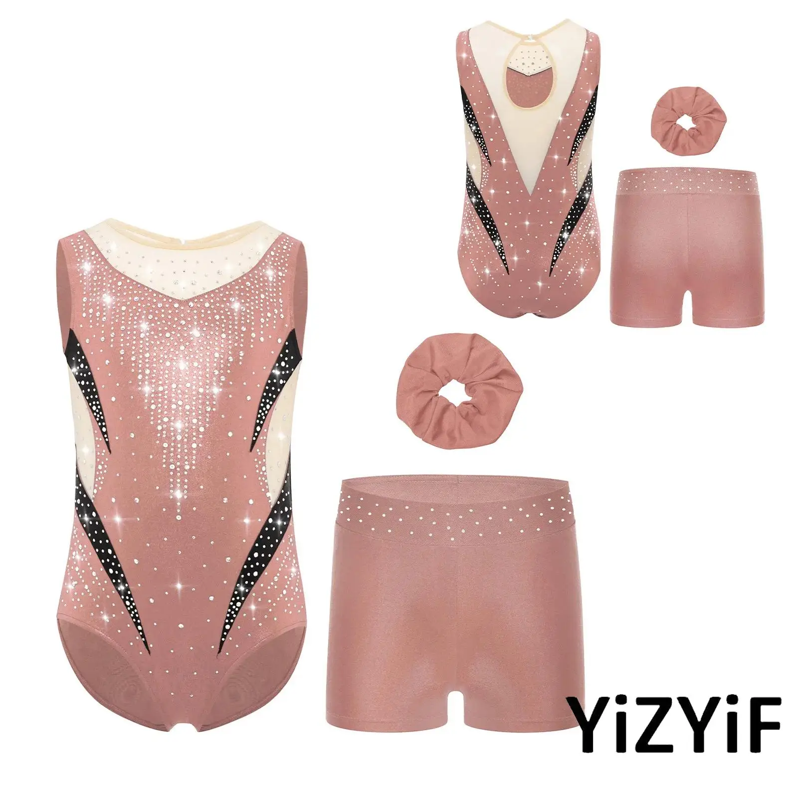 Girls Lyrical Ballet Dance Performance Costume Sparkling Rhinestones And Mesh Inserts Gymnastic Leotard Ice Skating Dance Wear
Girls Lyrical Ballet Dance Performance Costume Sparkling Rhinestones And Mesh Inserts Gymnastic Leotard Ice Skating Dance Wear