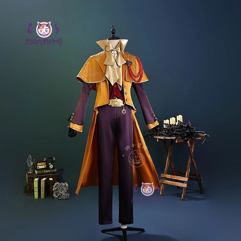 2026 The Puppeteer puppeteer Game Identity Ⅴ Cosplay Costume Halloween Carnival Fashion New Uniform Coat Prop Wig Woman Man Set
2026 The Puppeteer puppeteer Game Identity Ⅴ Cosplay Costume Halloween Carnival Fashion New Uniform Coat Prop Wig Woman Man Set