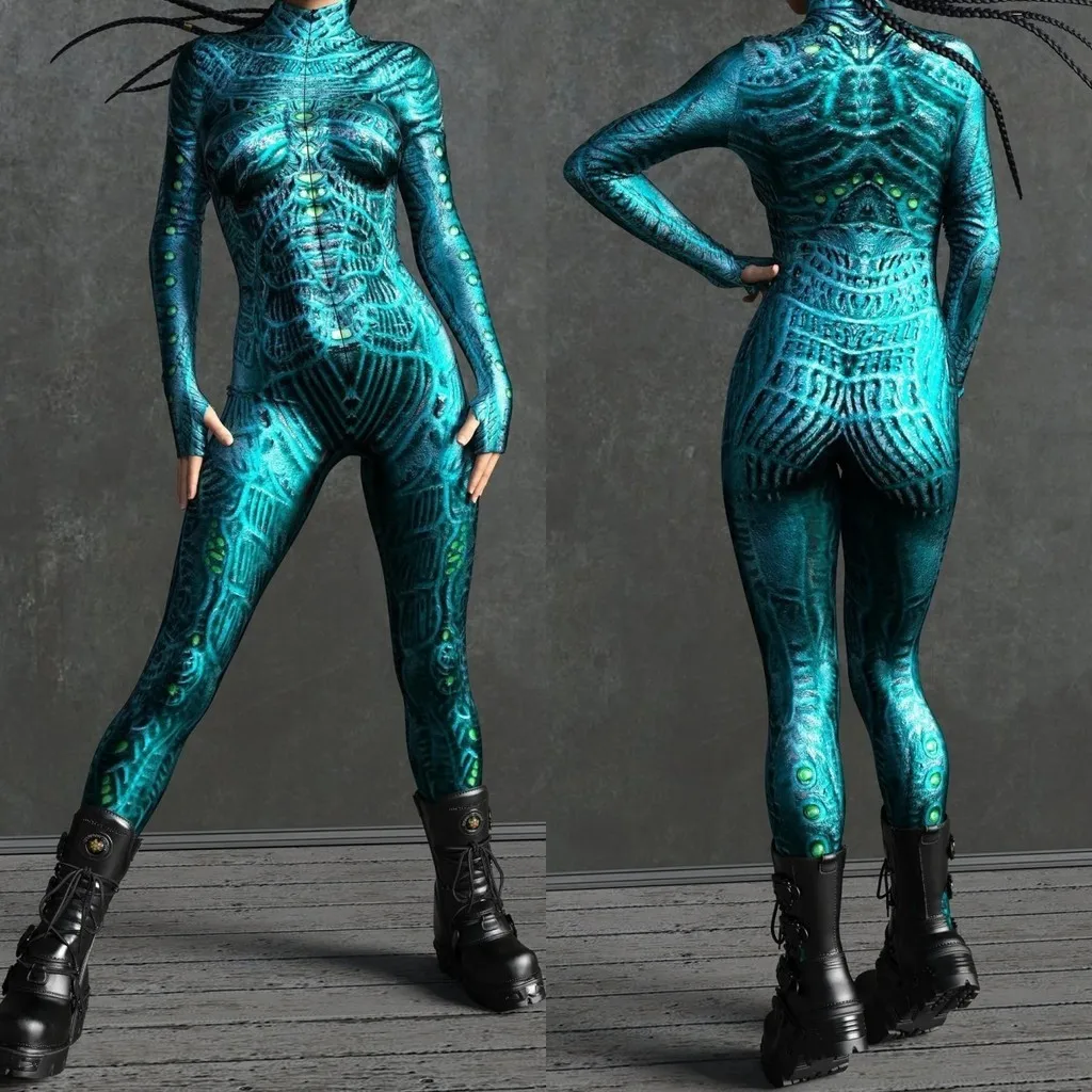 Unisex Cyber Punk 3D Digital Printing Halloween Party Role Play Outfit Women Men Cosplay Costume Carnival Jumpsuit
Unisex Cyber Punk 3D Digital Printing Halloween Party Role Play Outfit Women Men Cosplay Costume Carnival Jumpsuit