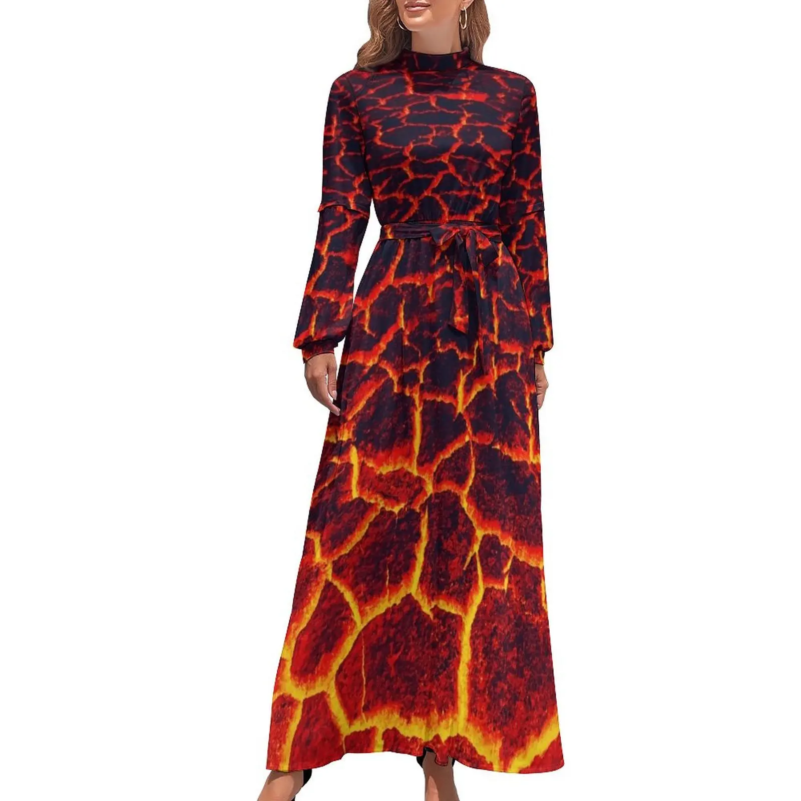 active lava Long Dress loose women's dress elegant party dresses for women 2024 clothes for woman
active lava Long Dress loose women's dress elegant party dresses for women 2024 clothes for woman
