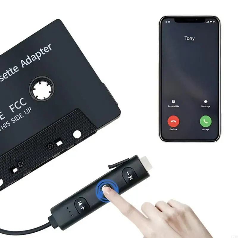 E74D Car Tape Converter, Bluetooth-compatible Cassette Adapter Wireless Music Play, USB Charging, Easy Manual Control
E74D Car Tape Converter, Bluetooth-compatible Cassette Adapter Wireless Music Play, USB Charging, Easy Manual Control