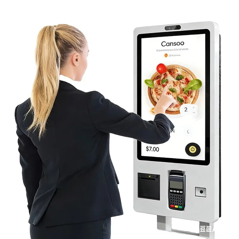 21.5 Inch Self Service Order Payment Touch Screen Kiosk Self Ordering Payment Kiosk for Restaurant
21.5 Inch Self Service Order Payment Touch Screen Kiosk Self Ordering Payment Kiosk for Restaurant