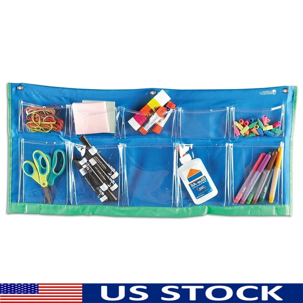 Create-A-Space Hanging Storage Chart Durable Wall Organizer with 10 Clear Pockets Ideal Classroom Office Home Supplies Storage
Create-A-Space Hanging Storage Chart Durable Wall Organizer with 10 Clear Pockets Ideal Classroom Office Home Supplies Storage