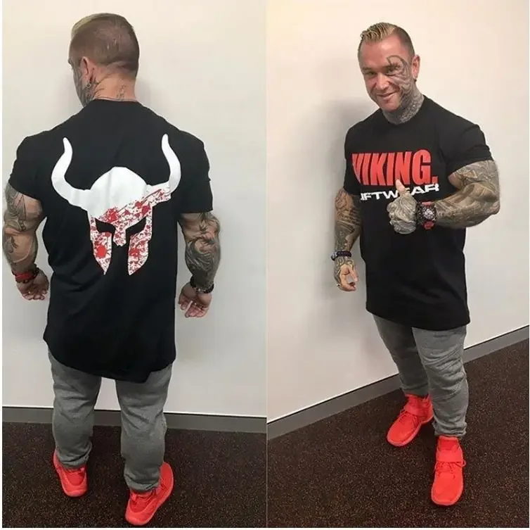 American Muscle Fitness Short Sleeve Men's Printed Sports T-shirt Round Neck Loose Large Size Trend Slim Brother Short Sleeve
American Muscle Fitness Short Sleeve Men's Printed Sports T-shirt Round Neck Loose Large Size Trend Slim Brother Short Sleeve