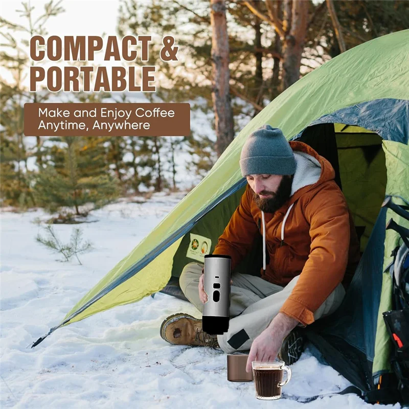 B58B-3In1 Cordless Electric Coffee Maker Work Portable 3In1 Coffee Maker 72W 12V Espresso Machine For Car & Home Camping
B58B-3In1 Cordless Electric Coffee Maker Work Portable 3In1 Coffee Maker 72W 12V Espresso Machine For Car & Home Camping