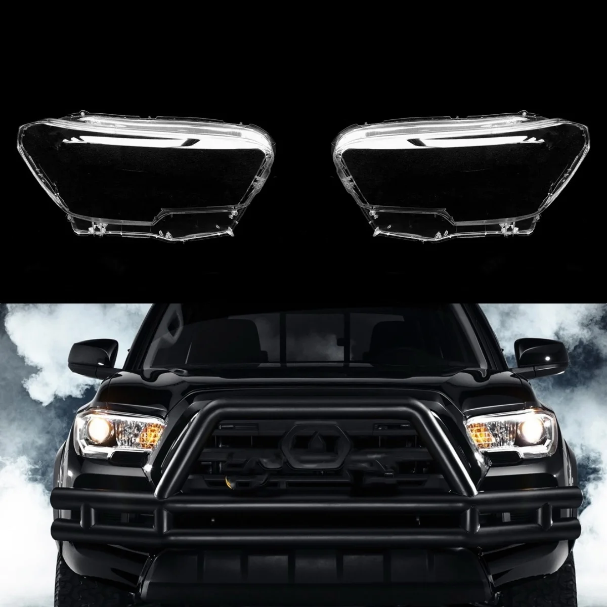 Прозрачный чехол для налобного фонаря для Toyota Tacoma 2016-2018, ламповая маска, затеняющая Крышка для фары, замена оригинального абажура
Прозрачный чехол для налобного фонаря для Toyota Tacoma 2016-2018, ламповая маска, затеняющая Крышка для фары, замена оригинального абажура