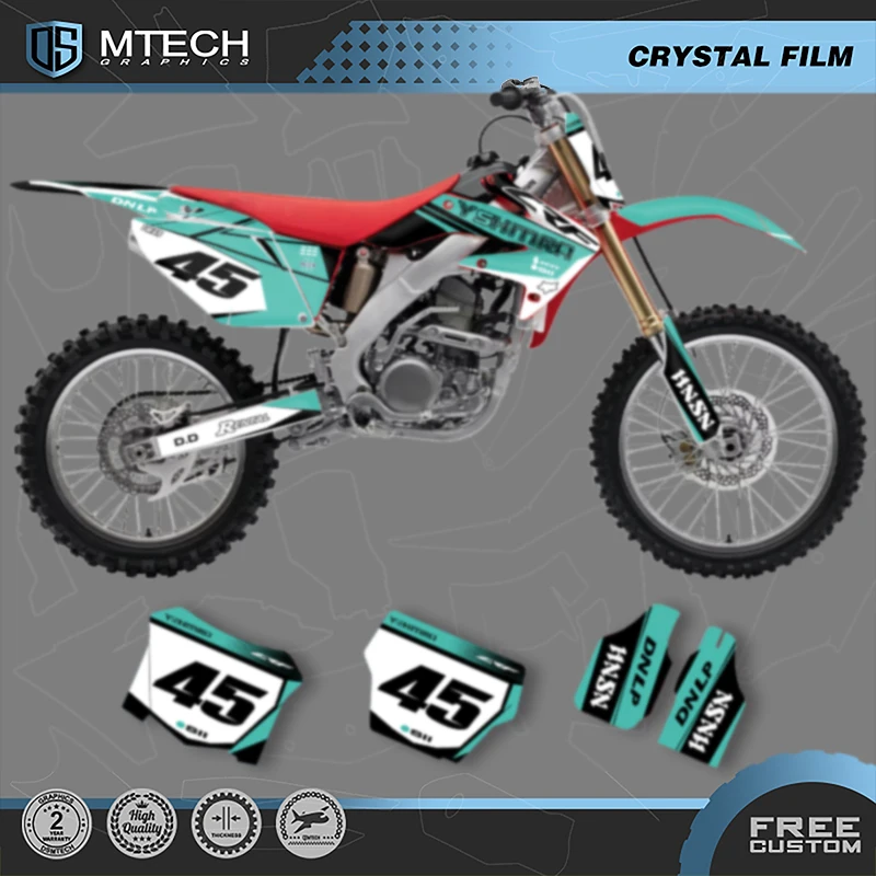 DSMTECH Graphics Decals Sticker Backgrounds Kits For Honda CRF250R CRF250 2004 2005 2006 2007-2009 004
DSMTECH Graphics Decals Sticker Backgrounds Kits For Honda CRF250R CRF250 2004 2005 2006 2007-2009 004
