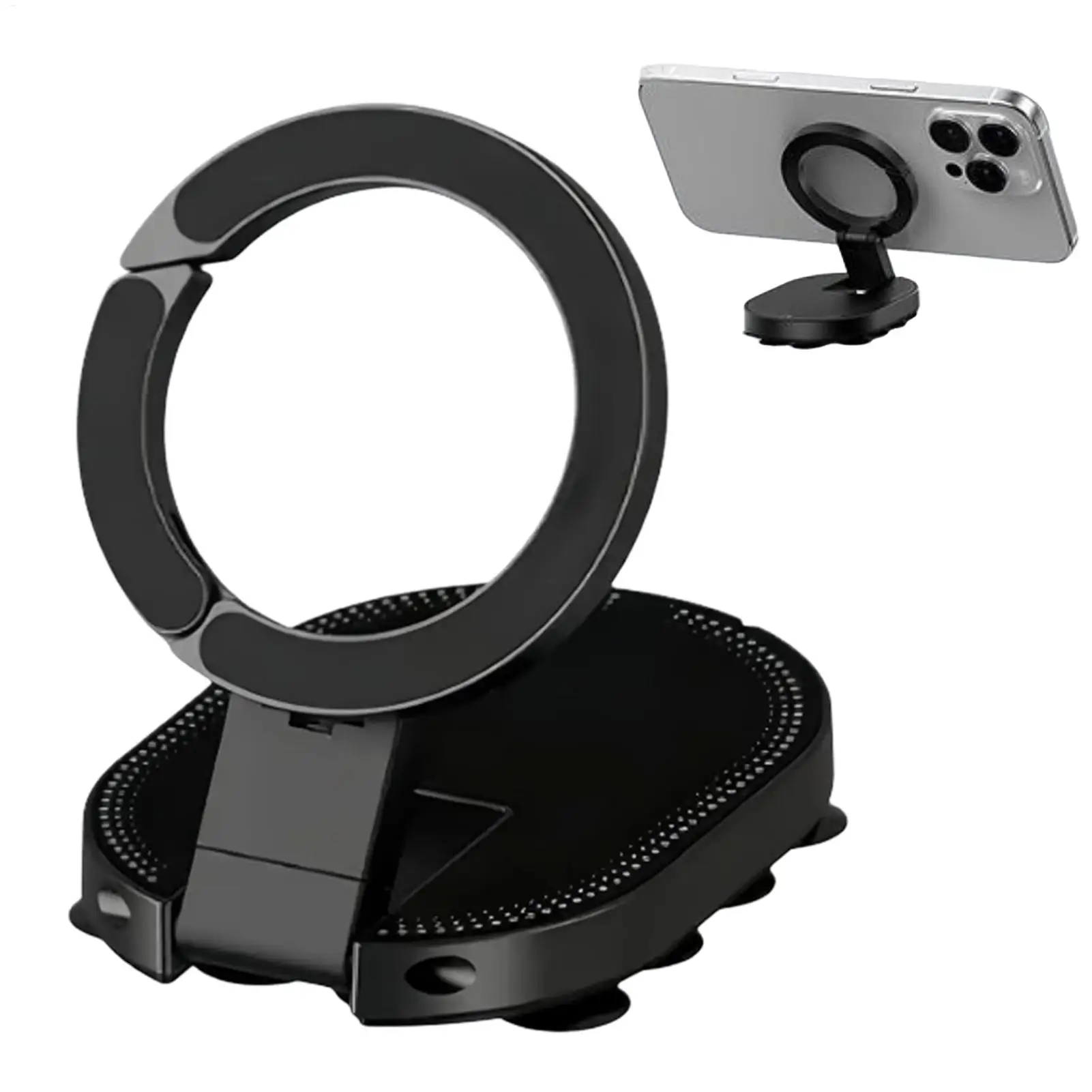 Magnetic Suction Cup, Magnetic Phone Holder With 18 Vacuum Suction Cup Bases For Hands-Free Selfies Video Call
Magnetic Suction Cup, Magnetic Phone Holder With 18 Vacuum Suction Cup Bases For Hands-Free Selfies Video Call