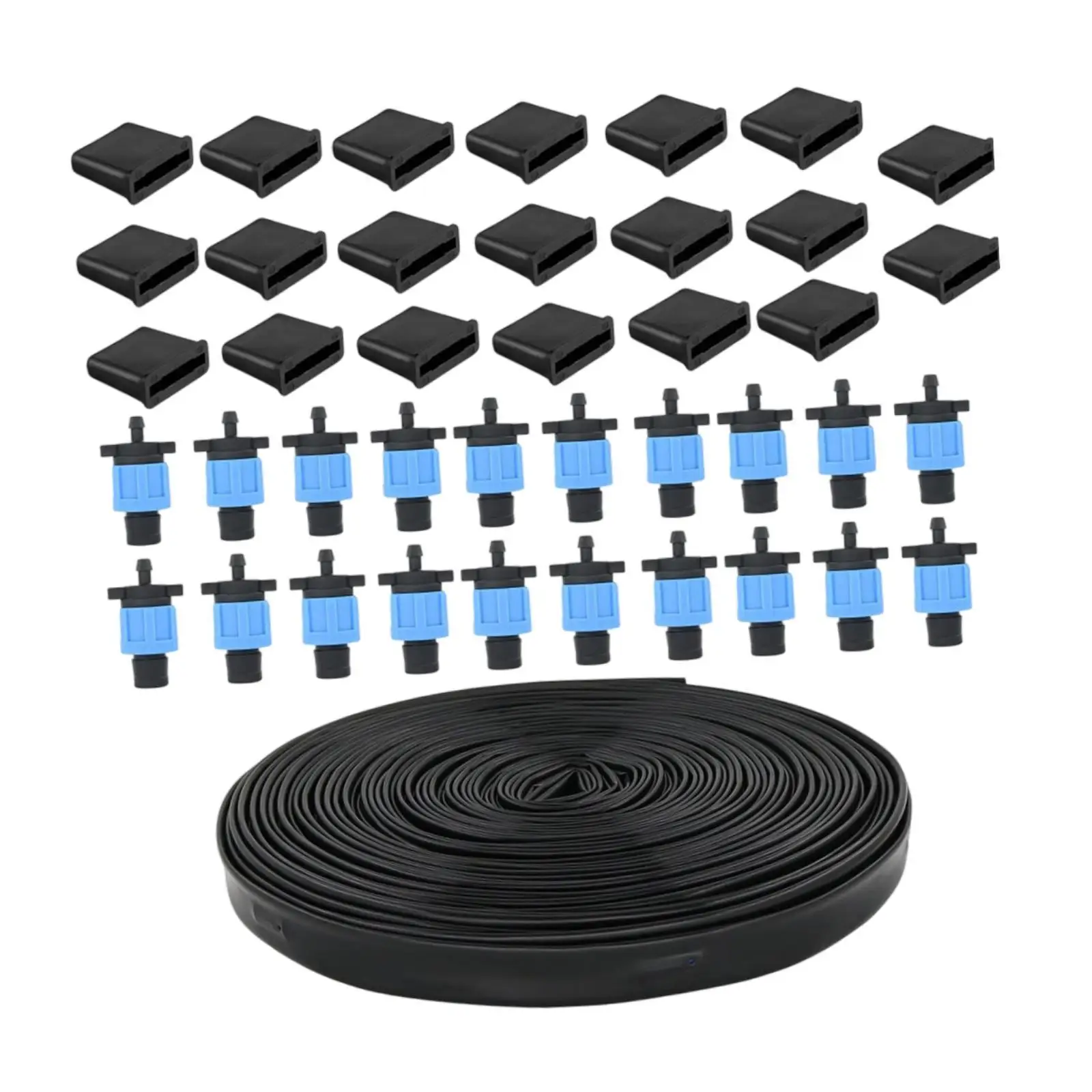 Garden Drip Irrigation Hose Garden Irrigation System 98ft Garden Soaker Hose Plants Irrigation Tube for Yard Flower Bed Patio
Garden Drip Irrigation Hose Garden Irrigation System 98ft Garden Soaker Hose Plants Irrigation Tube for Yard Flower Bed Patio