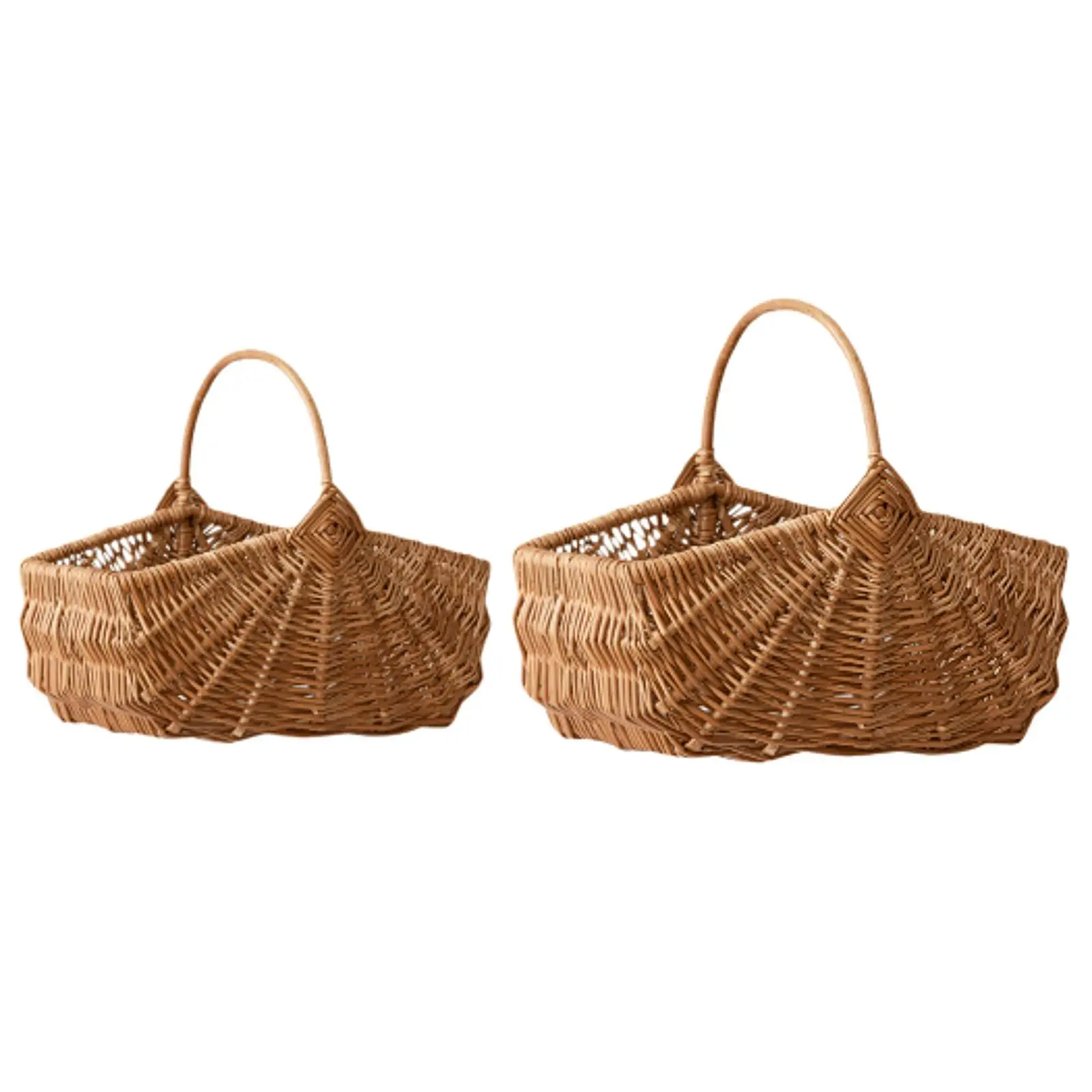 Large Wicker Storage Basket Pastoral Picnic Organizer Handwoven Basket with Handle for Outdoor Events
Large Wicker Storage Basket Pastoral Picnic Organizer Handwoven Basket with Handle for Outdoor Events