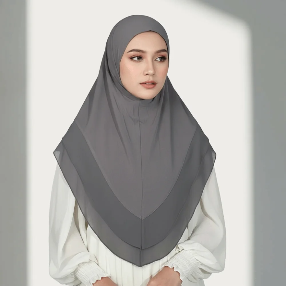 Non-Transparent Double Layer Chiffon Hijab Solid Color Breathable Mesh Instant Chin Cover Scarf Secure Chin Support
Non-Transparent Double Layer Chiffon Hijab Solid Color Breathable Mesh Instant Chin Cover Scarf Secure Chin Support
