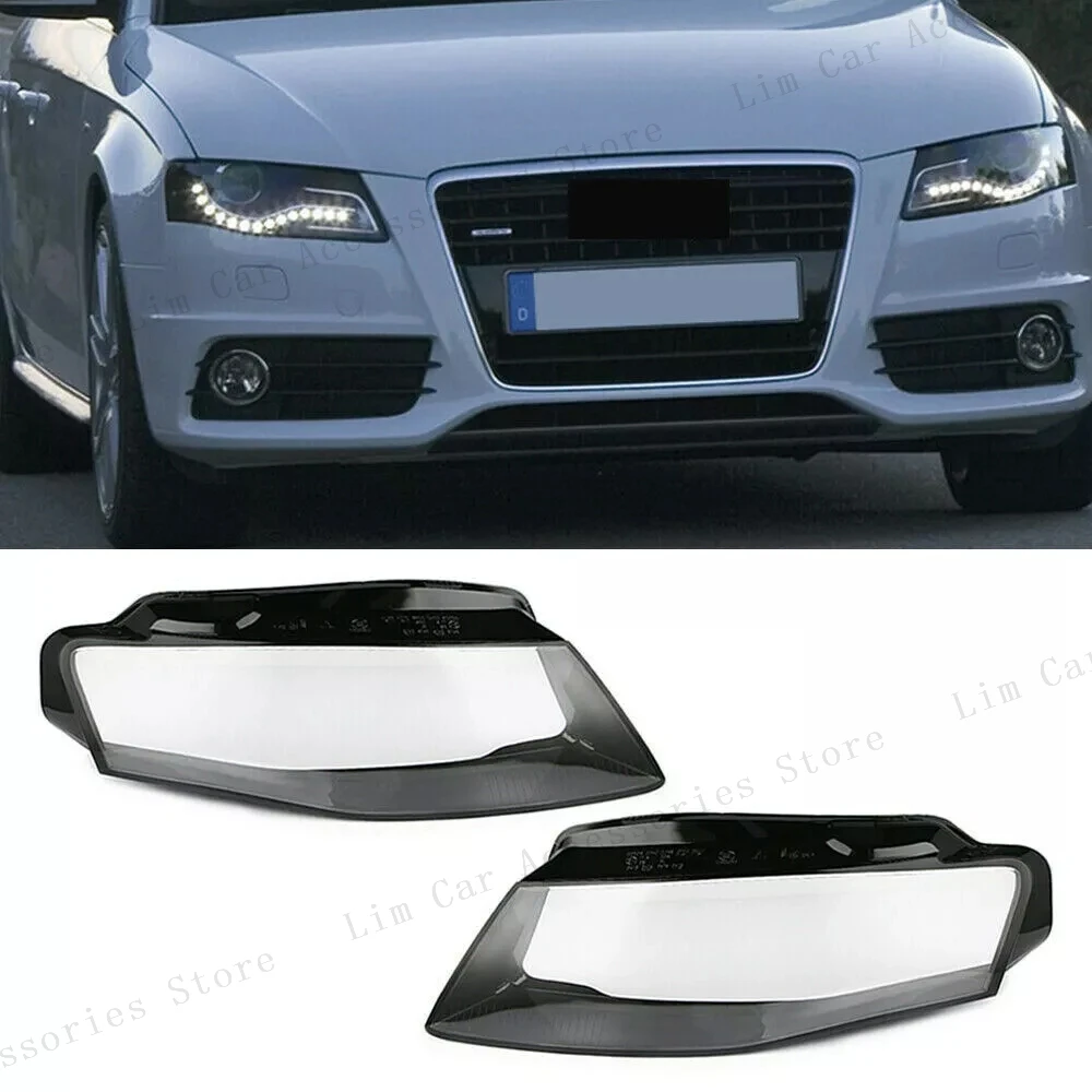For Audi A4 A4L B8 2009 2010 2011 2012 Left or Right Car Front Headlight Lens Cover Transparent Lampshade Clear Headlamp Shell
For Audi A4 A4L B8 2009 2010 2011 2012 Left or Right Car Front Headlight Lens Cover Transparent Lampshade Clear Headlamp Shell