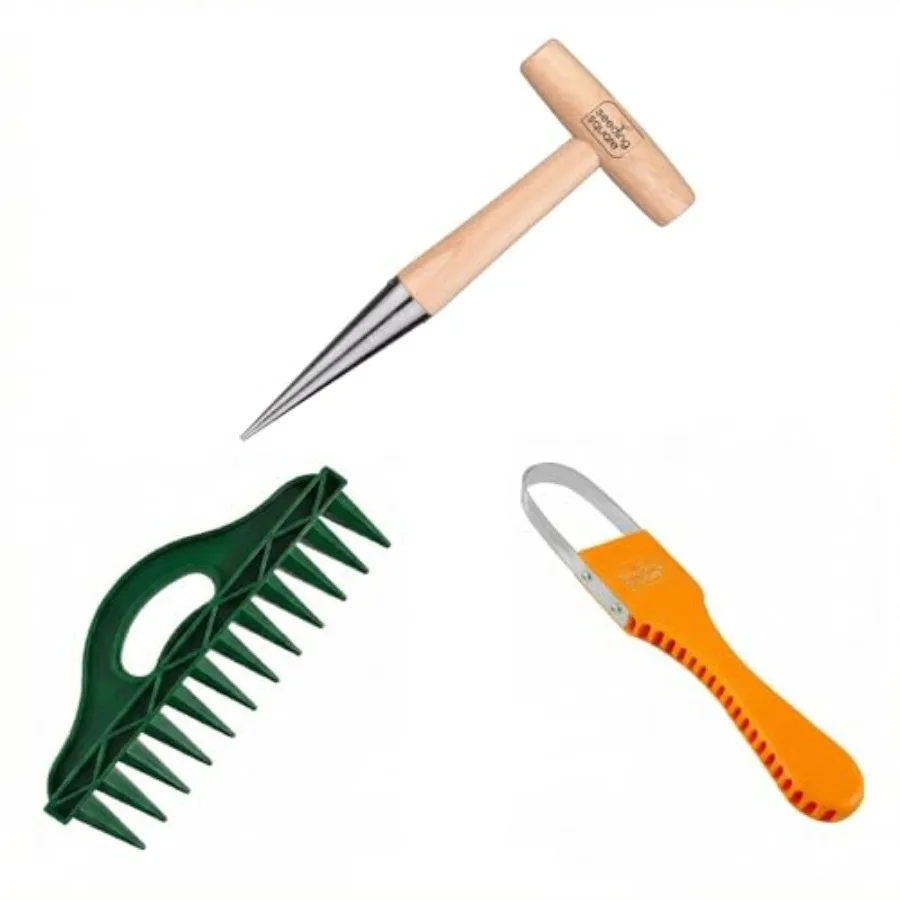Row Seeder + Pokey Planter + Sneaky Weeder Bundle Garden Row Maker Dibber Tool and Hand Weeding Tool for Easy Planting and Main
Row Seeder + Pokey Planter + Sneaky Weeder Bundle Garden Row Maker Dibber Tool and Hand Weeding Tool for Easy Planting and Main