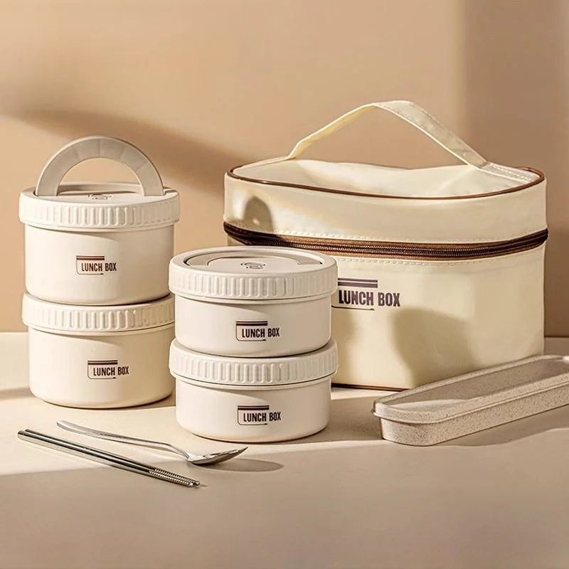 Многослойный ланч-бокс из нержавеющей стали с термоизоляцией для микроволновой печи, лучший выбор для офисных работников и студентов
Многослойный ланч-бокс из нержавеющей стали с термоизоляцией для микроволновой печи, лучший выбор для офисных работников и студентов