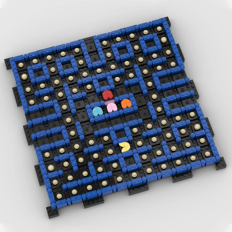 NEW 545PCS MOC Game Series Mini Pac Man Maze Model DIY Creative Ideas Assembly Puzzle Birthday Gift Display Collectible Decor
NEW 545PCS MOC Game Series Mini Pac Man Maze Model DIY Creative Ideas Assembly Puzzle Birthday Gift Display Collectible Decor