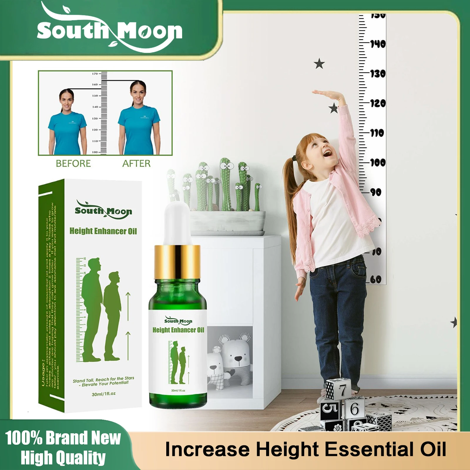 Increase Height Essential Oil Promote Bone Growth Second Increase Grow Taller Conditioning Oil Soothing Foot Health Care Product
Increase Height Essential Oil Promote Bone Growth Second Increase Grow Taller Conditioning Oil Soothing Foot Health Care Product