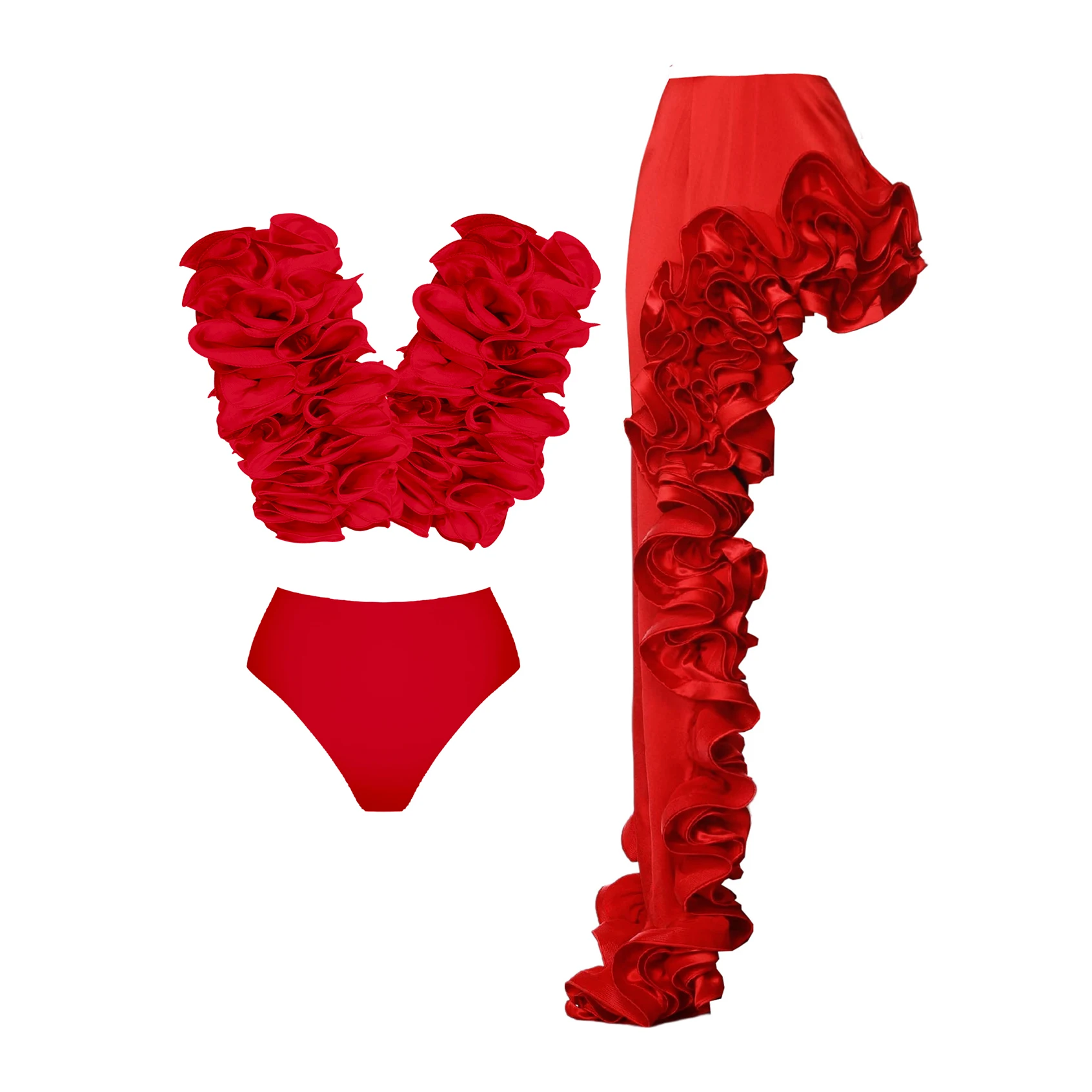 2025 Solid Red Flower Bikini Swimsuit Luxury Women Swimwear Sexy Swim Suit Deep V Monokini Off Shoulder Bodysuit Bathingsuit
2025 Solid Red Flower Bikini Swimsuit Luxury Women Swimwear Sexy Swim Suit Deep V Monokini Off Shoulder Bodysuit Bathingsuit