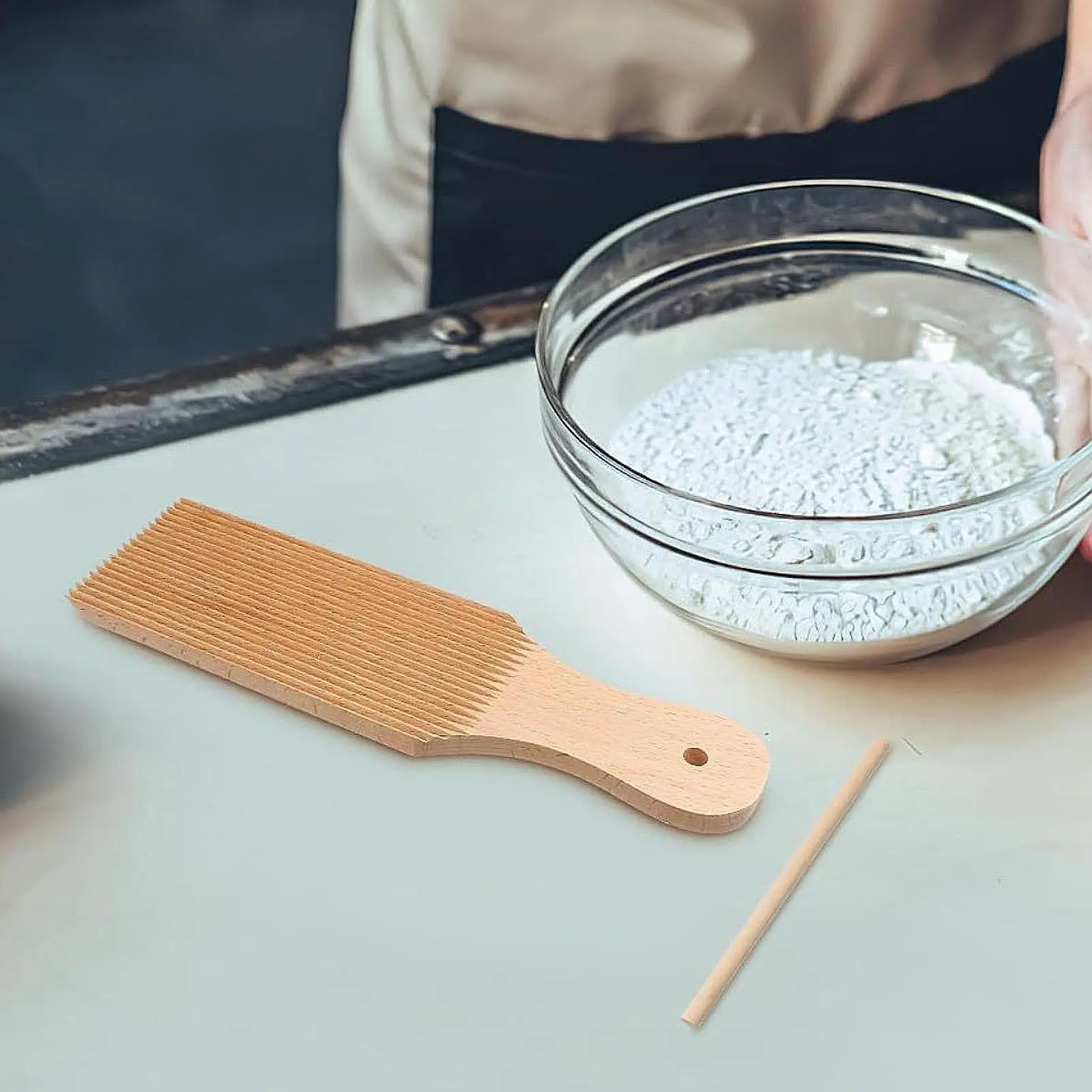 Gnocchi Maker Boards Easy to Use with Stick Kitchen Supplies Accessories Ornament for Restaurant Cooking Handmaking Home
Gnocchi Maker Boards Easy to Use with Stick Kitchen Supplies Accessories Ornament for Restaurant Cooking Handmaking Home