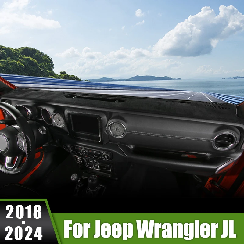 For Jeep Wrangler JL 2018 2019 2020 2021 2022 2023 2024 Flannel Car Dashboard Cover Pad Sun Shade Mats Instrument Panel Carpets
For Jeep Wrangler JL 2018 2019 2020 2021 2022 2023 2024 Flannel Car Dashboard Cover Pad Sun Shade Mats Instrument Panel Carpets