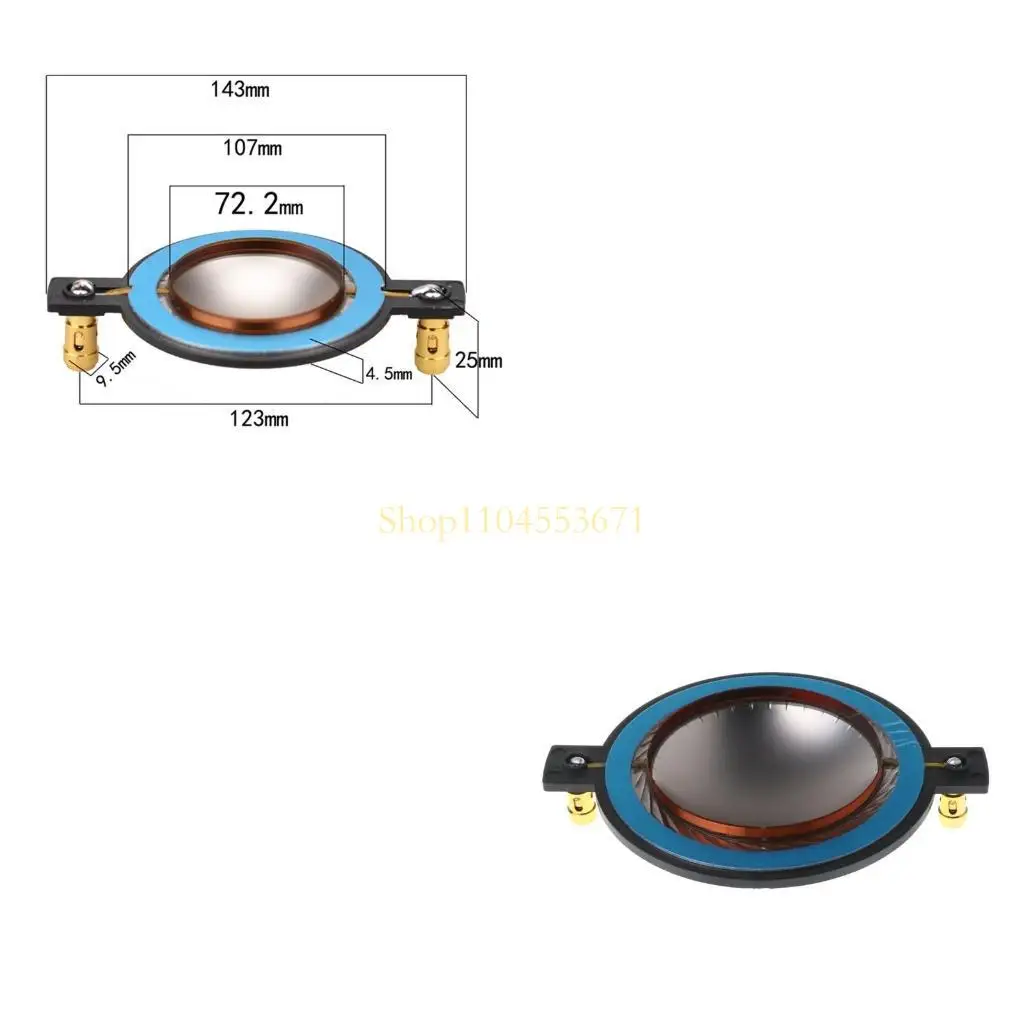 Best Seller Voice Coil for Audio Professional Tweeter Speakers 72 Core Treble Voice Coil Diy Treble Speaker Repair accessories
Best Seller Voice Coil for Audio Professional Tweeter Speakers 72 Core Treble Voice Coil Diy Treble Speaker Repair accessories