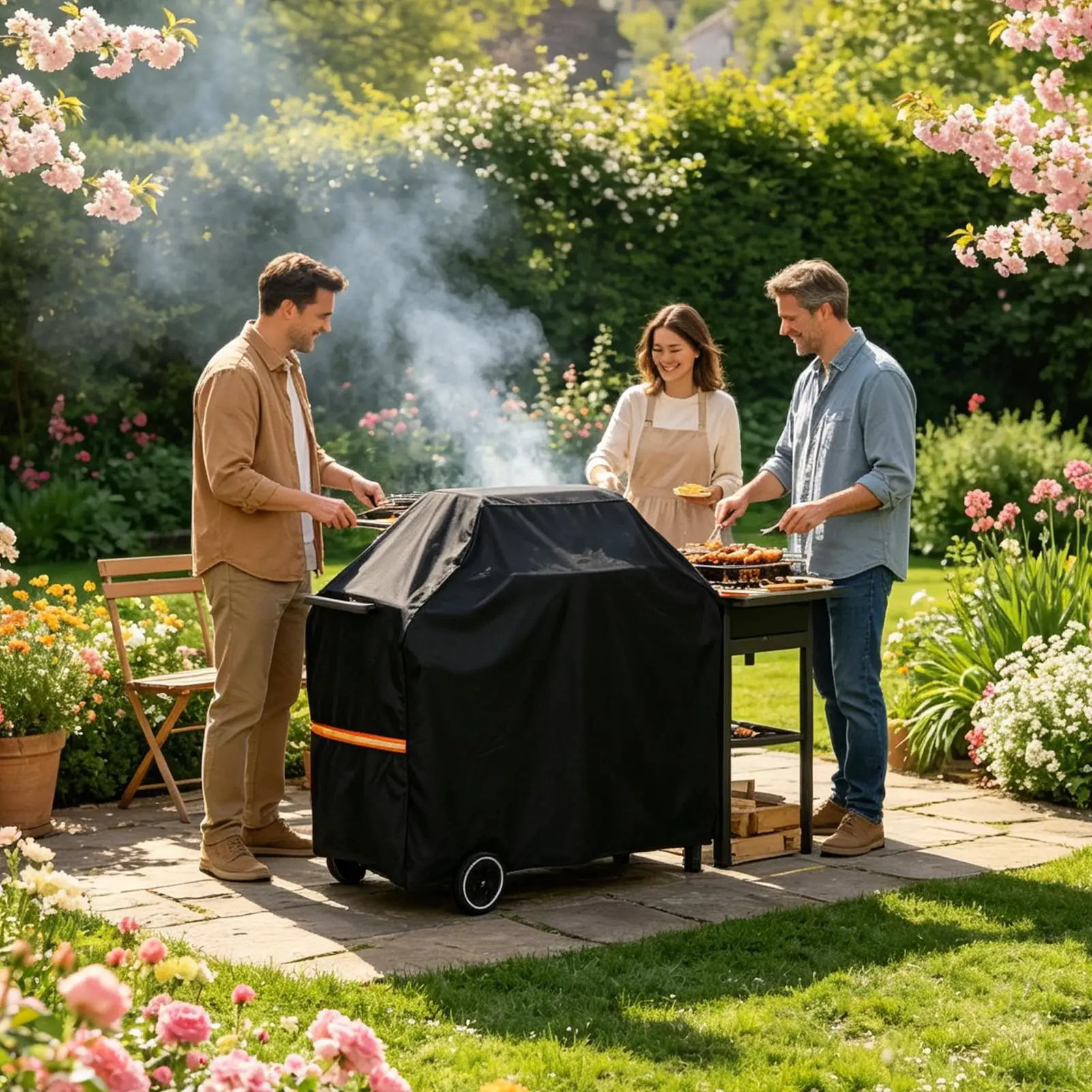 Thickened Outdoor Grill Cover with Adjustable Straps, Heavy Duty Barbecue Protective Sleeve, Weather Resistant BBQ Shield
Thickened Outdoor Grill Cover with Adjustable Straps, Heavy Duty Barbecue Protective Sleeve, Weather Resistant BBQ Shield