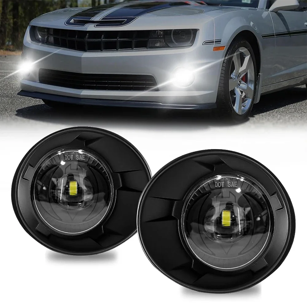 LED Fog Lights For Chevrolet Camaro 2010-2013 Front Driving Fog Lamp Assembly Replacement Kit For Chevy Camaro OEM Lights
LED Fog Lights For Chevrolet Camaro 2010-2013 Front Driving Fog Lamp Assembly Replacement Kit For Chevy Camaro OEM Lights