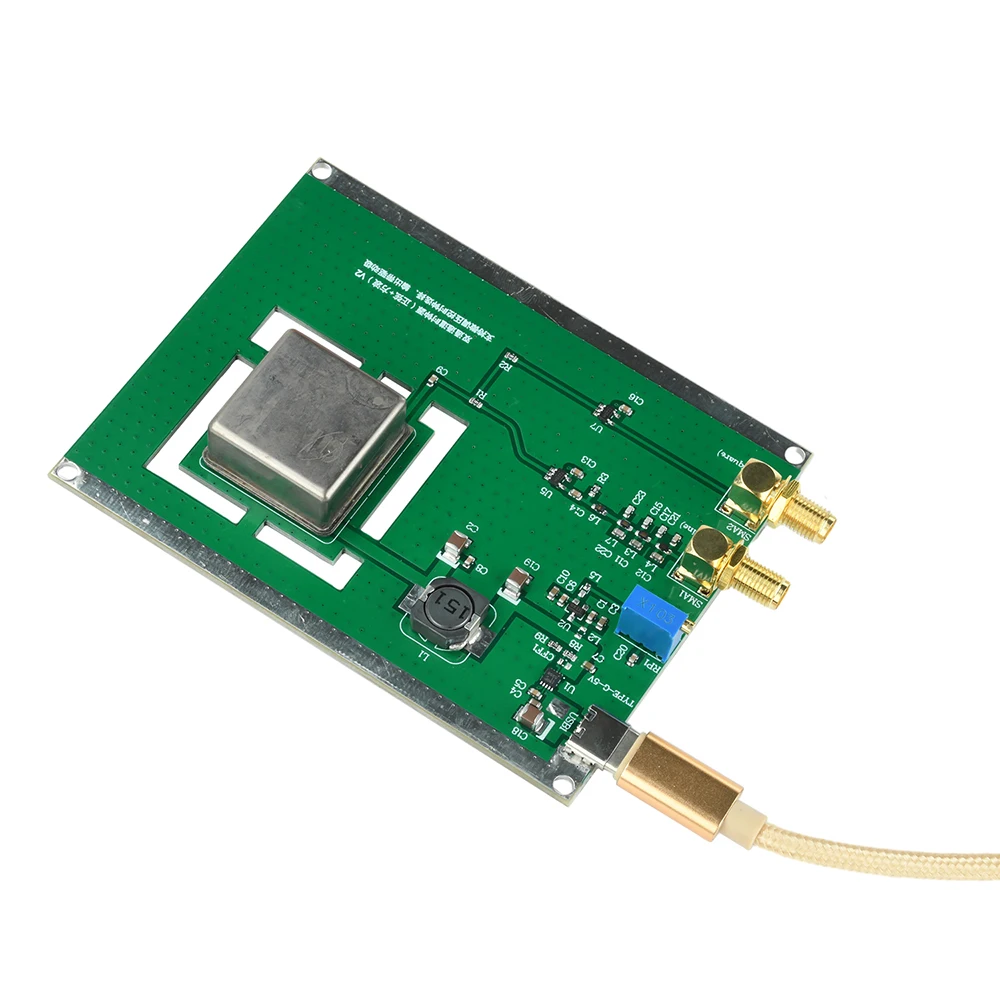 Oven-Controlled Crystal Oscillator Module 10 MHz Square Wave/Sine Wave Output OCXO Board 10 MHz Reference Board Type C Interface
Oven-Controlled Crystal Oscillator Module 10 MHz Square Wave/Sine Wave Output OCXO Board 10 MHz Reference Board Type C Interface