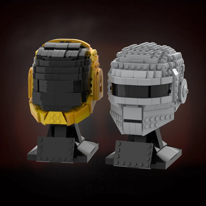 826pcs Daft Punk Helmet Brick Set, Enjoy Creative Building and Display Fun, Perfect for Music Enthusiasts
826pcs Daft Punk Helmet Brick Set, Enjoy Creative Building and Display Fun, Perfect for Music Enthusiasts