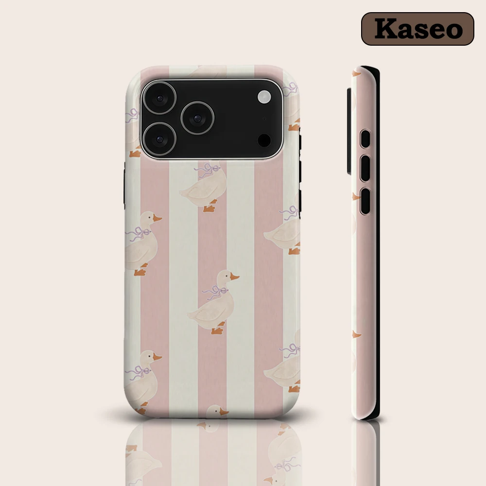 Pink Pastel Striped Ducks IPhone17 Phone Case for 16 15 14 Plus 13 12 11 Pro Max Shockproof Double Layer Back Cover
Pink Pastel Striped Ducks IPhone17 Phone Case for 16 15 14 Plus 13 12 11 Pro Max Shockproof Double Layer Back Cover