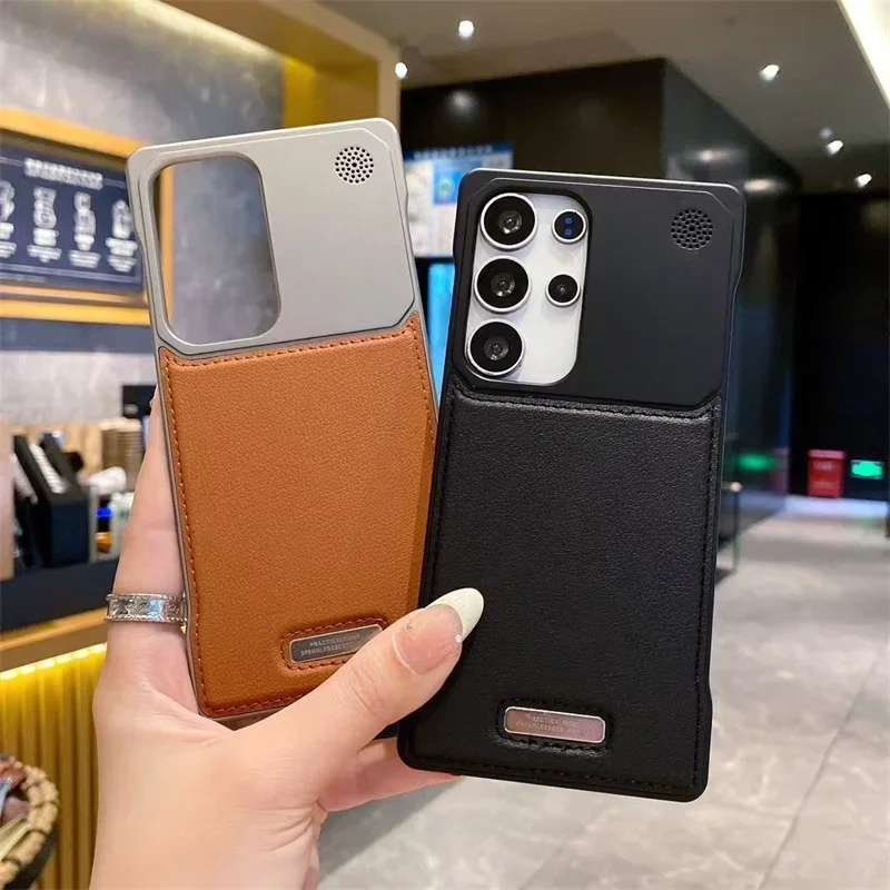 Luxurious Business Sle Leather Borderless Aroma Phone Case for Samsung Galaxy S25 S24 Plus S23 S22 Ultra Wireless Charging Cover
Luxurious Business Sle Leather Borderless Aroma Phone Case for Samsung Galaxy S25 S24 Plus S23 S22 Ultra Wireless Charging Cover