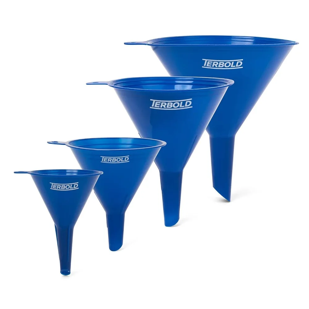 4pc Funnel Nesting Set in BPA Free Plastic for Kitchen Cooking, Car Oil, Home, or Lab Use (Blue)
4pc Funnel Nesting Set in BPA Free Plastic for Kitchen Cooking, Car Oil, Home, or Lab Use (Blue)