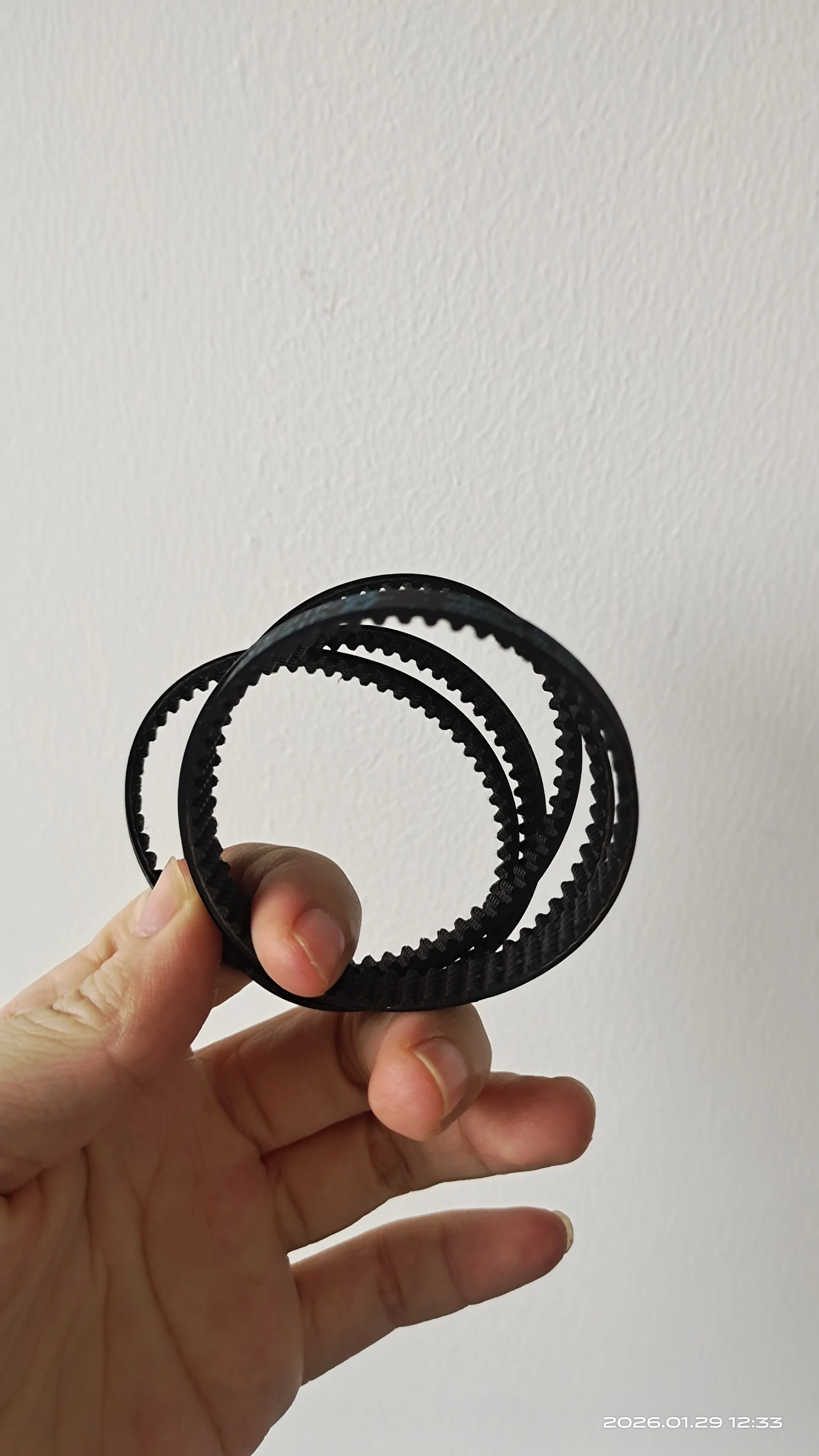 5 pieces S3M480-4mm timing belt
5 pieces S3M480-4mm timing belt