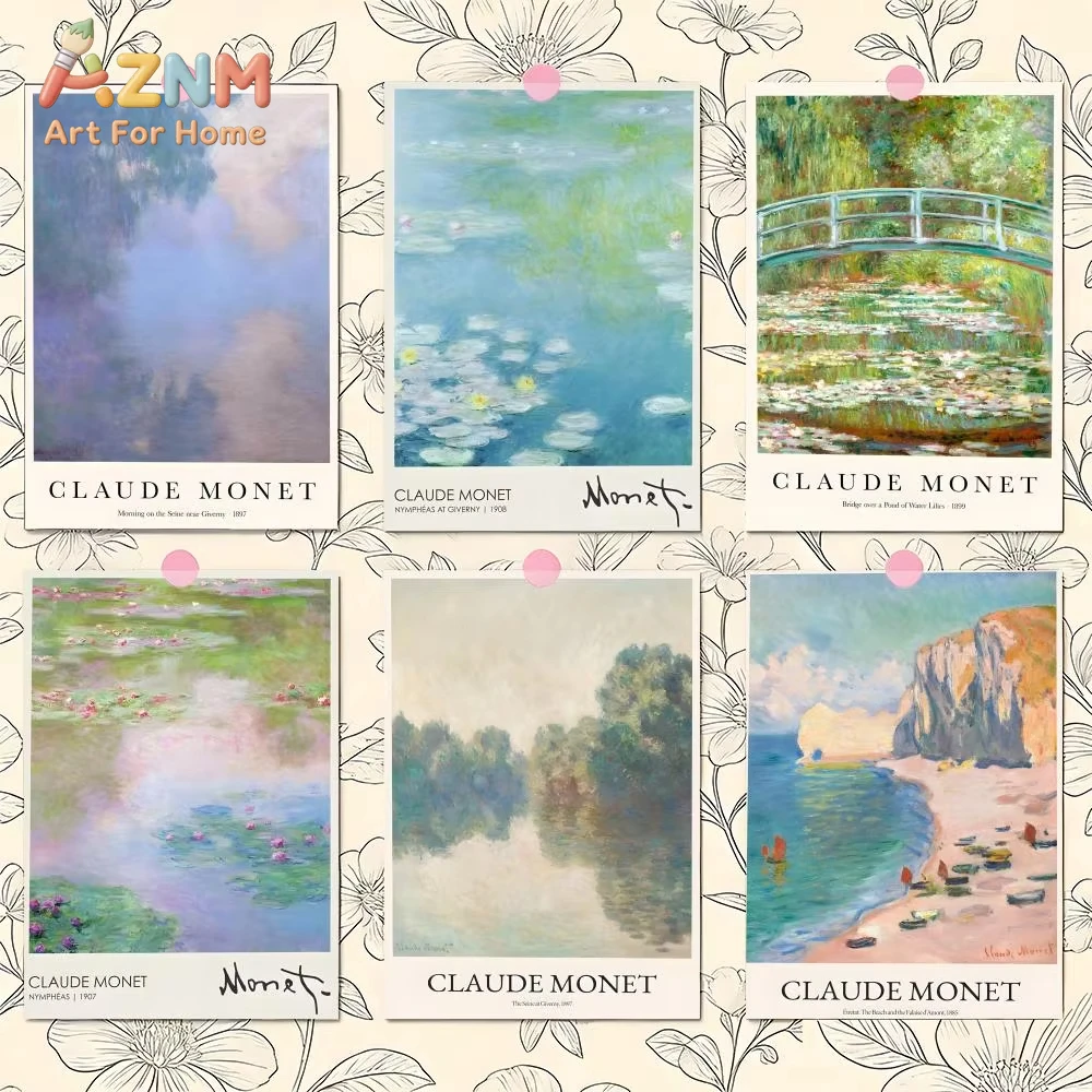 1pc Claude Monet ART Poster Modern Wall Art Living Room Home Decoration
1pc Claude Monet ART Poster Modern Wall Art Living Room Home Decoration