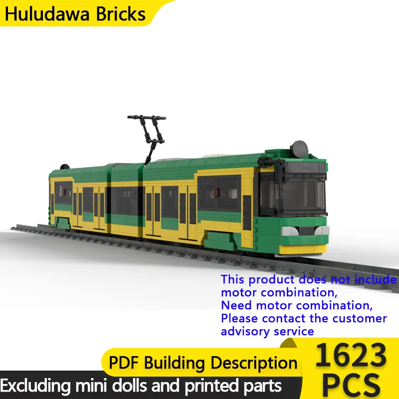 City Car Model MOC Building Bricks Railway RT6 MF 06 AC Tram Modular Technology Gifts Holiday Assemble Children Toys Suit
City Car Model MOC Building Bricks Railway RT6 MF 06 AC Tram Modular Technology Gifts Holiday Assemble Children Toys Suit