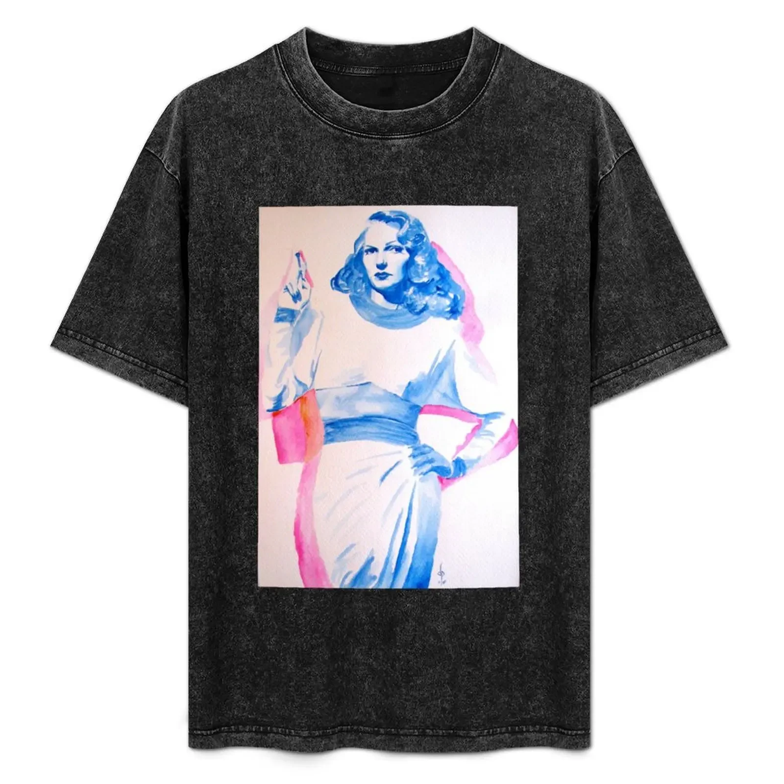 Rita Hayworth In Blue T-Shirt summer tops Funny t-shirts fashion shirts T-shirts oversize Men's t-shirts
Rita Hayworth In Blue T-Shirt summer tops Funny t-shirts fashion shirts T-shirts oversize Men's t-shirts
